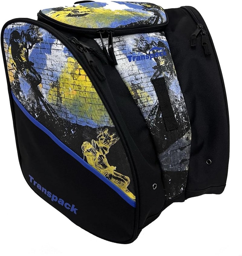 Transpack Edge Junior+ 38L Water-Resistant Padded Multi-Compartment Ski/Snowboard Boot Helmet Goggles & Gear Backpack Bag - Image 1